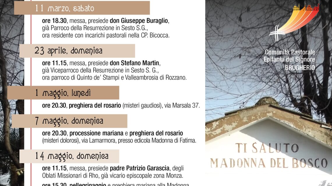 Programma Madonna del Bosco