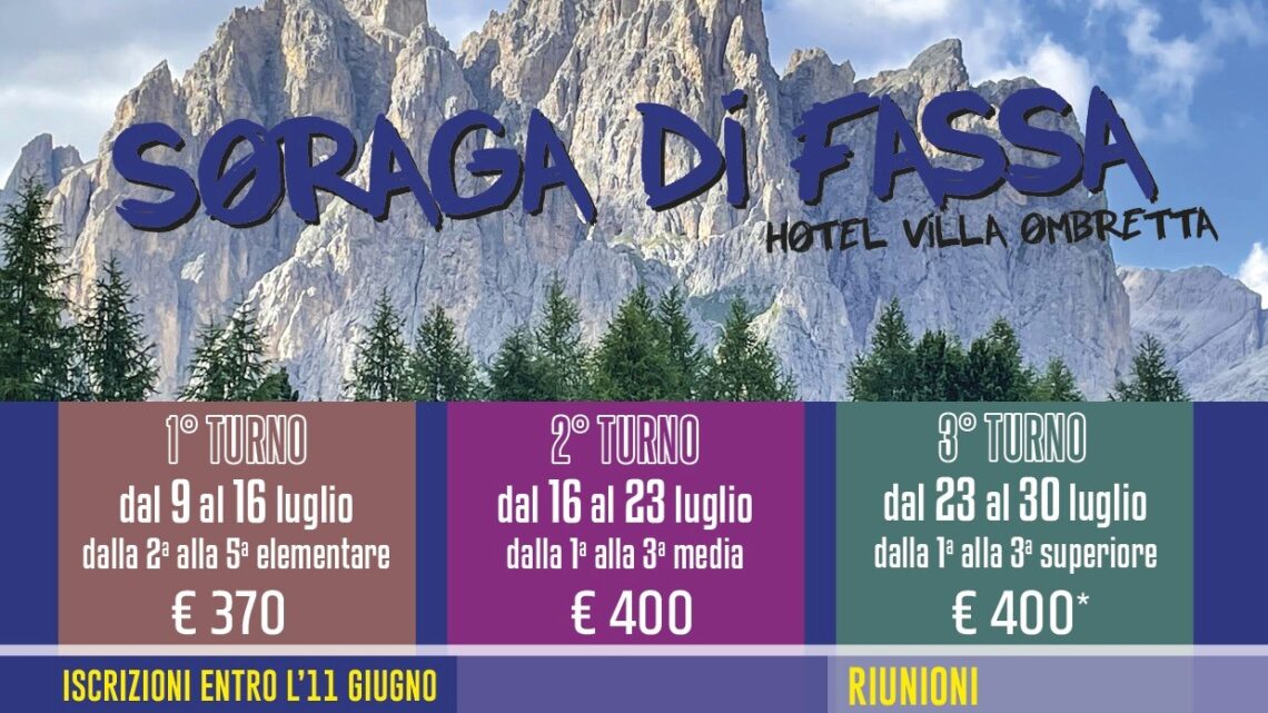 Vacanze Estive Ragazzi 2023 Vacanze Estive Ragazzi 2023